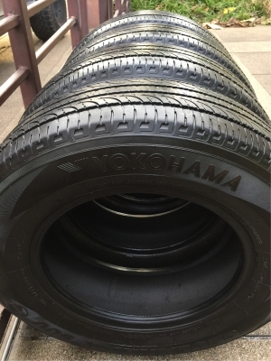 ยาง Yokohama 205 70 15 ปี16 ดอกเต็ม ไม่มีปะ เนื้อนิ่มๆ ใช้ยาว ราคาไม่แพง ยาง Yokohama 205 70 15 ปี16 ดอกเต็ม ไม่มีปะ เนื้อนิ่มๆ ใช้ยาว ราคาไม่แพง