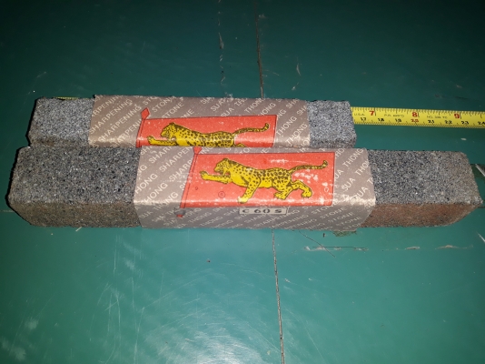 ขายหินขัดตราเสือแพ็ค2อัน งานเก่าเก็บแบบยาว