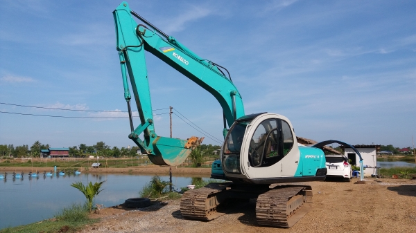 sk120-5ไฟฟ้าครบ โซ่ช่วงล่างใหม่ บุ๋งกี๋ใหม่ มีเล่มทะเบียน