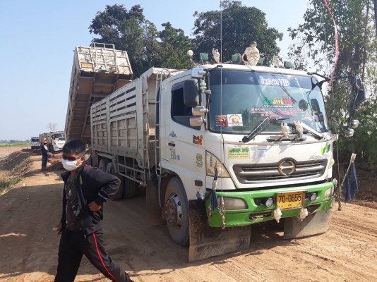 ขาย พ่วง แม่-ลูก ดั้ม Hino maga เครื่องjo8c ปี46