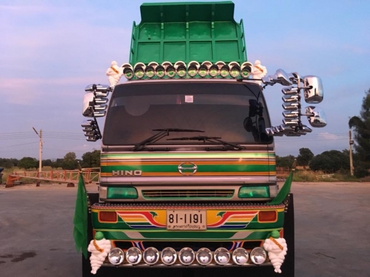 Hino 2K สมอเงิน เครื่อง K13D-240 แรง ปี 40 อู่ต.กิจไพศาล ไม่เคยลากลูก  เกียร์ธรรมดา สโลยกเดิมๆ ออกป้ายแดงมา