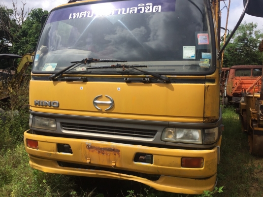 ขายหัวคัสซี6ล้อ 210แรงปี2543..Hino FF1JGKD เครื่องJO8C. รถขนขยะ หัวสวย เครื่องดี คัสซีมีร้าวต้องทำ