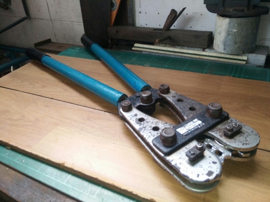 อุปกรณ์เข้าหัวย้ำสายเคเบิ้ล.OPT HX.150B