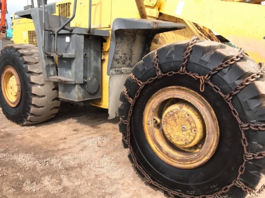 ขายรถตักล้อยาง KOMATSU WA450-3E รถนอกนำเข้าจากญี่ปุ่น สภาพสวยพร้อมใช้งาน มีVDOการทำงานครับ