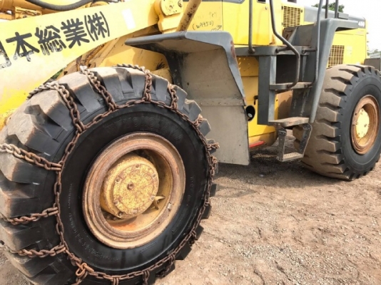 ขายรถตักล้อยาง KOMATSU WA450-3E รถนอกนำเข้าจากญี่ปุ่น สภาพสวยพร้อมใช้งาน มีVDOการทำงานครับ