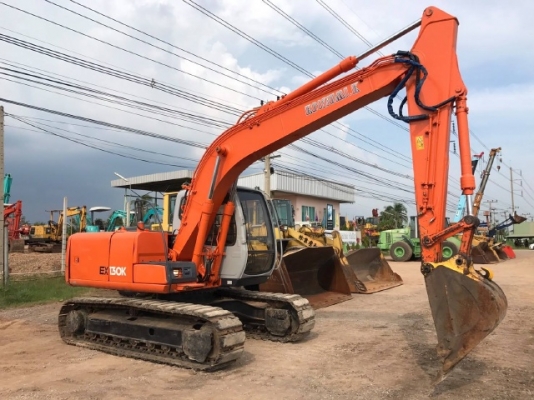 ขายรถแบคโฮ HITACHI EX130-5 มีลายหัวกระแทก รถนอกนำเข้าจากญี่ปุ่น สภาพสวยพร้อมใช้ มีVDOการทำงานครับ ขายรถแบคโฮ HITACHI EX130-5 มีลายหัวกระแทก รถนอกนำเข้าจากญี่ปุ่น สภาพสวยพร้อมใช้ มีVDOการทำงานครับ