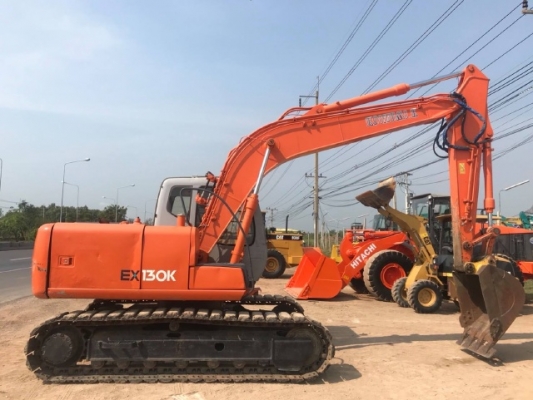 ขายรถแบคโฮ HITACHI EX130-5 มีลายหัวกระแทก รถนอกนำเข้าจากญี่ปุ่น สภาพสวยพร้อมใช้ มีVDOการทำงานครับ ขายรถแบคโฮ HITACHI EX130-5 มีลายหัวกระแทก รถนอกนำเข้าจากญี่ปุ่น สภาพสวยพร้อมใช้ มีVDOการทำงานครับ