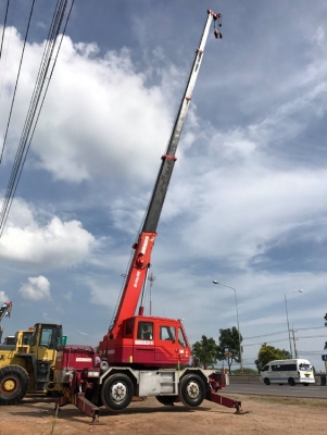 ขายรถเครน TADANO TR80M-1 รถนอกนำเข้าจากญี่ปุ่น สภาพสวยพร้อมใช้ มีVDOการทำงานครับ