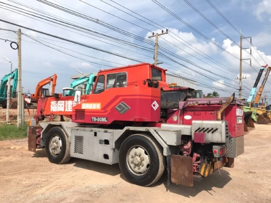 ขายรถเครน TADANO TR80M-1 รถนอกนำเข้าจากญี่ปุ่น สภาพสวยพร้อมใช้ มีVDOการทำงานครับ