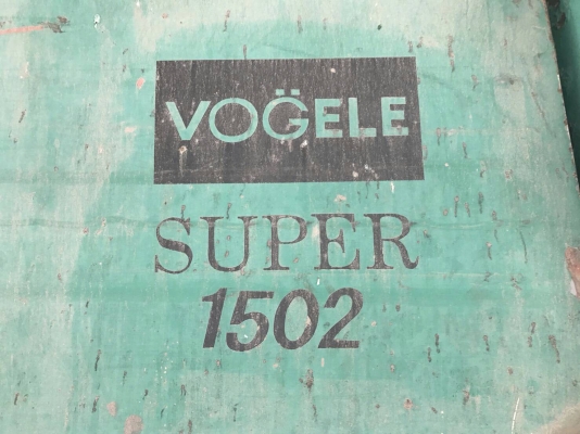 ขออนุญาติขายรถ รถปูยาง VOGELE SUPER1502พร้อมใช้งานเอกสารเล่มปูได้6Mราคา 1250000 สนใจติดต่อ 0853224877-0988930465 ขออนุญาติขายรถ รถปูยาง VOGELE SUPER1502พร้อมใช้งานเอกสารเล่มปูได้6Mราคา 1250000 สนใจติดต่อ 0853224877-0988930465