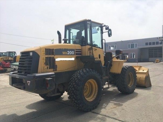 ขายรถตักล้อยาง WA200-5 รถเก่าญี่ปุ่น ไม่เคยใช้งานในไทย สภาพสวย