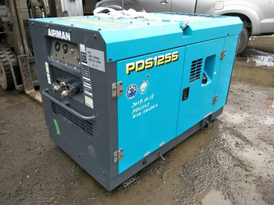 PDS125S- เครื่องปั๊มลม Airman ขนาด 7 บาร์ 125cfm. นำเข้าจากญี่ปุ่น by OEK : 098-5625920