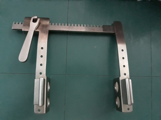 ขายรางเลื่อน GRIESHABER-STANLESS ขนาดใหญ่หนา งานดี