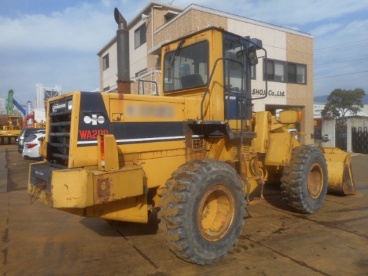 KOMATSU WA200-1 นำเข้าจากญี่ปุ่น โทร.090-986-2521 อ๊อบ