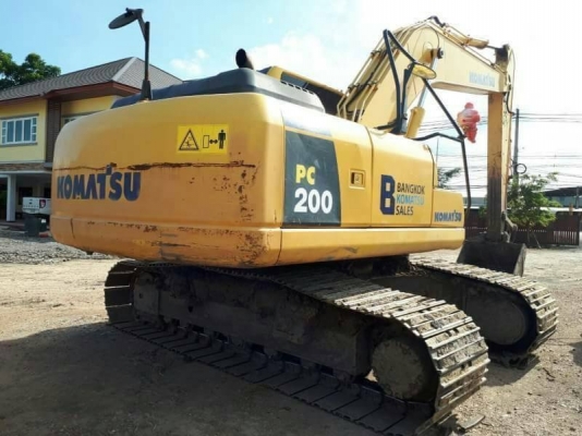 ขาย 1,365,000 KOMATSU PC200-8 ทำงาน 10,952 ชม. เครืองดี ปั้มแรง โช่หนา เอวแน่น ไฟฟ้าครบ เล่มทะเบียน รถอยู่ ปทุมธานี 090-772-3710 090-772-3708