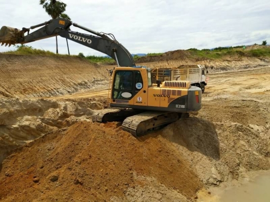 ขาย 1,090,000 VOLVO EC 210 B PRIME เครื่องดี ปั้มแรง เอวแน่น ช่วงล่างแน่น ไฟฟ้าฟ้าครบ เอกสารแจ้งจำหน่าย รถอยู่ กาญจนบุรี 090-772-3710 090-772-3708