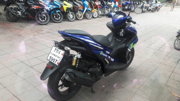 ขาย Yamaha Aerox 155 ปี 60 (เดือนกันยายน) เครื่องดีเดิมๆ ภายนอกสวยไม่เคยล้ม วิ่ิงน้อยสองพันกว่าโล กุญแจ 2 ดอก คู่มืออยู่ครบ เล่มพร้อมชุดโอน