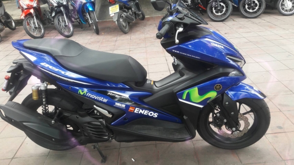 ขาย Yamaha Aerox 155 ปี 60 (เดือนกันยายน) เครื่องดีเดิมๆ ภายนอกสวยไม่เคยล้ม วิ่ิงน้อยสองพันกว่าโล กุญแจ 2 ดอก คู่มืออยู่ครบ เล่มพร้อมชุดโอน