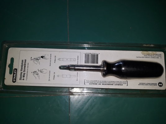 ขายไขควงสลับหัวได้ STANLEY HANDYMAN MADE IN USA.เก่าเก็บ