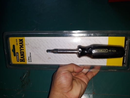 ขายไขควงสลับหัวได้ STANLEY HANDYMAN MADE IN USA.เก่าเก็บ