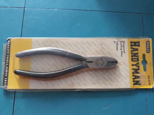 ขายคีมตัดสายไฟSTANLEY HANDYMAN MADE IN USA.ใหม่เก่าเก็บ