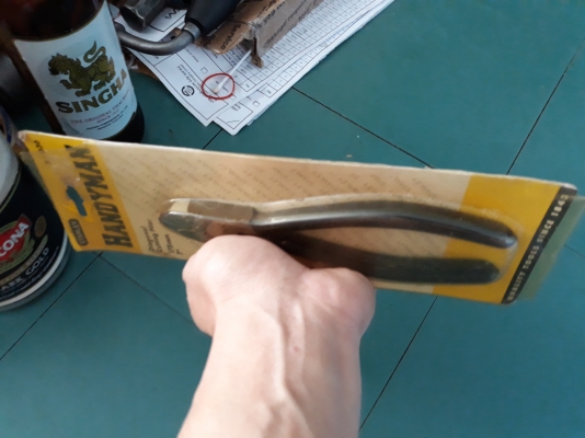 ขายคีมตัดสายไฟSTANLEY HANDYMAN MADE IN USA.ใหม่เก่าเก็บ