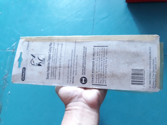 ขายคีมตัดสายไฟSTANLEY HANDYMAN MADE IN USA.ใหม่เก่าเก็บ
