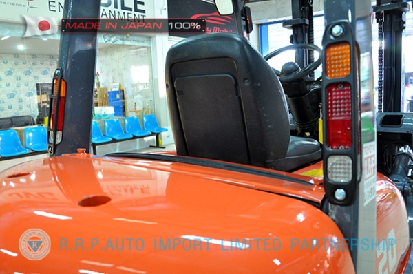 ขายรถโฟล์คลิฟท์มือสอง TOYOTA รุ่น 6FG20-30299 นำเข้าจากประเทศญี่ปุ่น 100\% ไม่เคยใช้งานในไทย