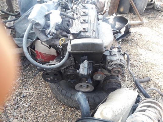 ขายเครื่องพร้อมเกียร์ toyota soluna