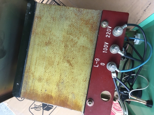 หม้อแปลงไฟ100v ขนาด 2,000w ของ NISSYO (Japan)