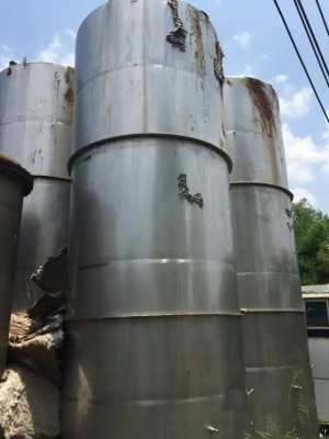 ถังสแตนเลส พร้อมใบกวน ปริมาณ 35,000 ลิตร ถังสแตนเลส พร้อมใบกวน ปริมาณ 35,000 ลิตร