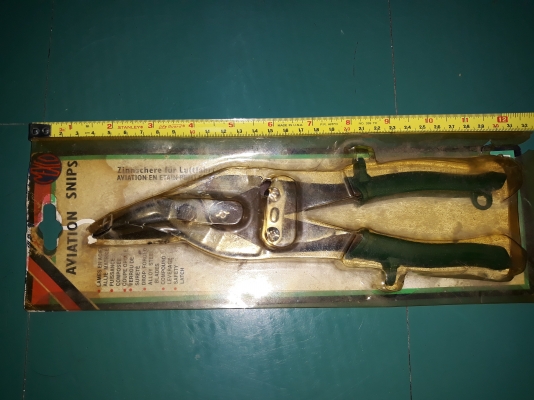 ขายกรรไกรตัดแผ่นเหล็กงานเก่า Made in Mexico.