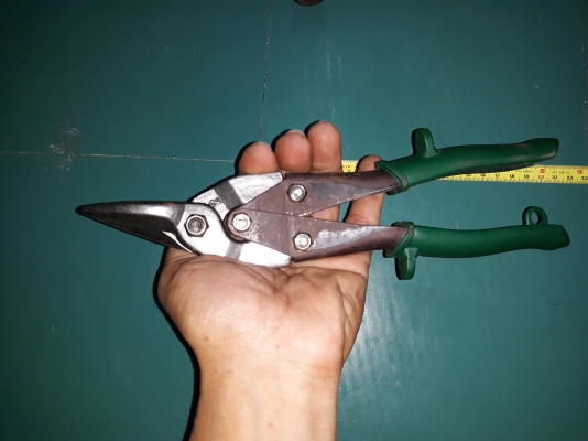 ขายกรรไกรตัดแผ่นเหล็กงานเก่า Made in Mexico.