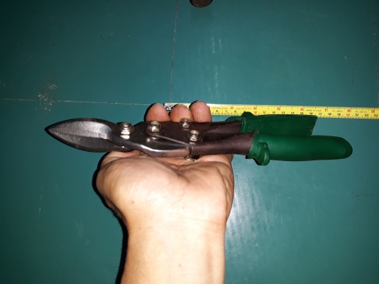 ขายกรรไกรตัดแผ่นเหล็กงานเก่า Made in Mexico.