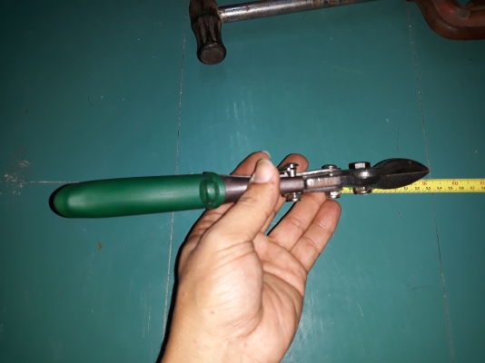 ขายกรรไกรตัดแผ่นเหล็กงานเก่า Made in Mexico.