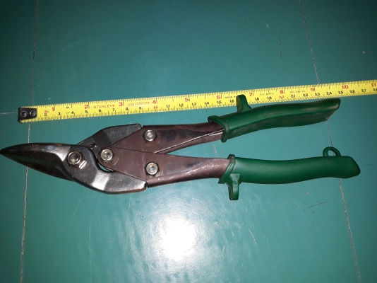 ขายกรรไกรตัดแผ่นเหล็กงานเก่า Made in Mexico.