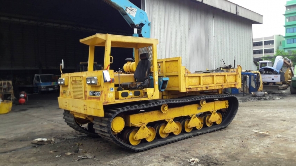 รถดั้มติดเครนMOROOKA รุ่น MST1500