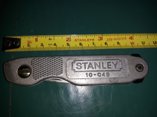 ขายมีดคัดเตอร์STANLEY 10-049  MADE IN ENGLAND.ใหม่เก่าเก็บ