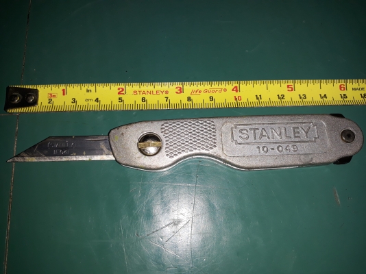 ขายมีดคัดเตอร์STANLEY 10-049  MADE IN ENGLAND.ใหม่เก่าเก็บ