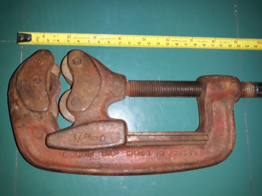 ขายคัดเตอร์ตัดท่อBAHCO MADE IN SWEDEN.มือสองสภาพสวย