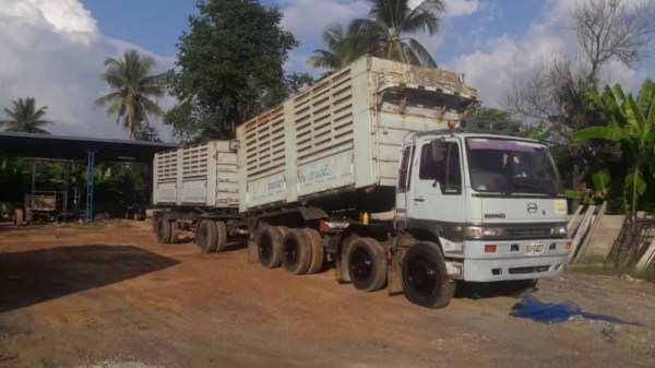 ขาย 1,450,000 Hino FM 2 k 260 แรง แม่ลูกพ่วงดั้มสามมิตร รถสวยเดิมบางยางดีคัสซี สวย รถใช้งาน อยู่ พิจิตร 090-772-3710 090-772-3708
