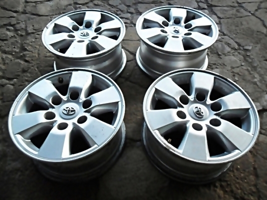 แม็กกระบะ-รถตู้ ขอบ15 เอนไกแท้ 6รู139สภาพดี วงละ950