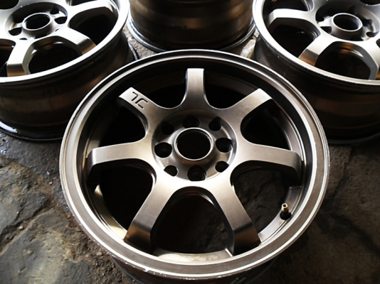 แม็กซิ่งขอบ15 แฝดTE37ก้านยก 4รู100 อย่างหล่อ