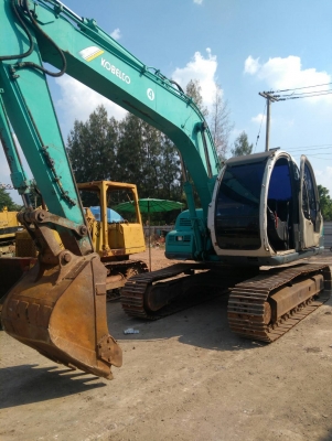 รถแบคโฮ KOBELCO SK120 MARK5 รถสวย เครื่องดี ปั๊มดี โซ่หนา เอวแน่น เร็วแรง  สภาพพร้อมใช้งาน