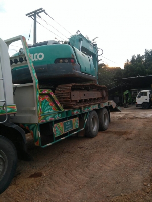 รถแบคโฮ KOBELCO SK120 MARK5 รถสวย เครื่องดี ปั๊มดี โซ่หนา เอวแน่น เร็วแรง  สภาพพร้อมใช้งาน