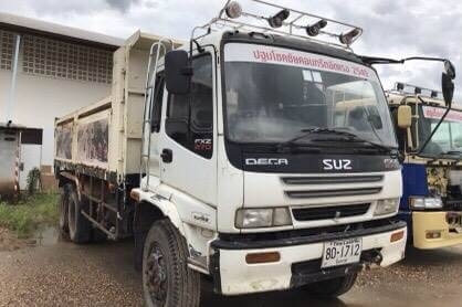 ขาย 1,190,000 บาท ISUZU DECA 270 (แม่ดั้ม-ลูก 3 คาน สามิตร) เครื่องดี คัสชีสวย เอกสารเล่มทะเบียน สินค้าอยู่  นครพนม โทร090-772-3708,090-772-3710
