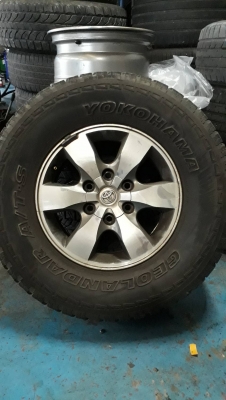 265/70R16 แม๊กพร้อมยาง YOKOHAMA GEOLANDAR A/T-S ปี15 ชุด 4 ล้อ โทร.081-427-3941 265/70R16 แม๊กพร้อมยาง YOKOHAMA GEOLANDAR A/T-S ปี15 ชุด 4 ล้อ โทร.081-427-3941