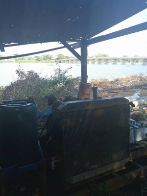 ขายเครื่องสูบน้ำ ๔ สูบ แถมเมล็ดพันธุ์ข้าวหอมมะลิธรรมศาสตร์ ๑๐๐ โล