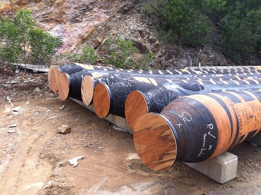 ท่อยาง  16  นิ้ว มือสอง