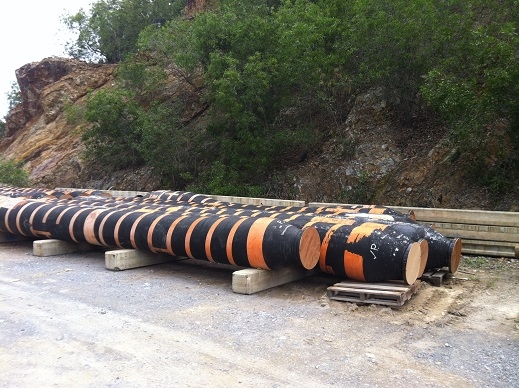 ท่อยาง  16  นิ้ว มือสอง